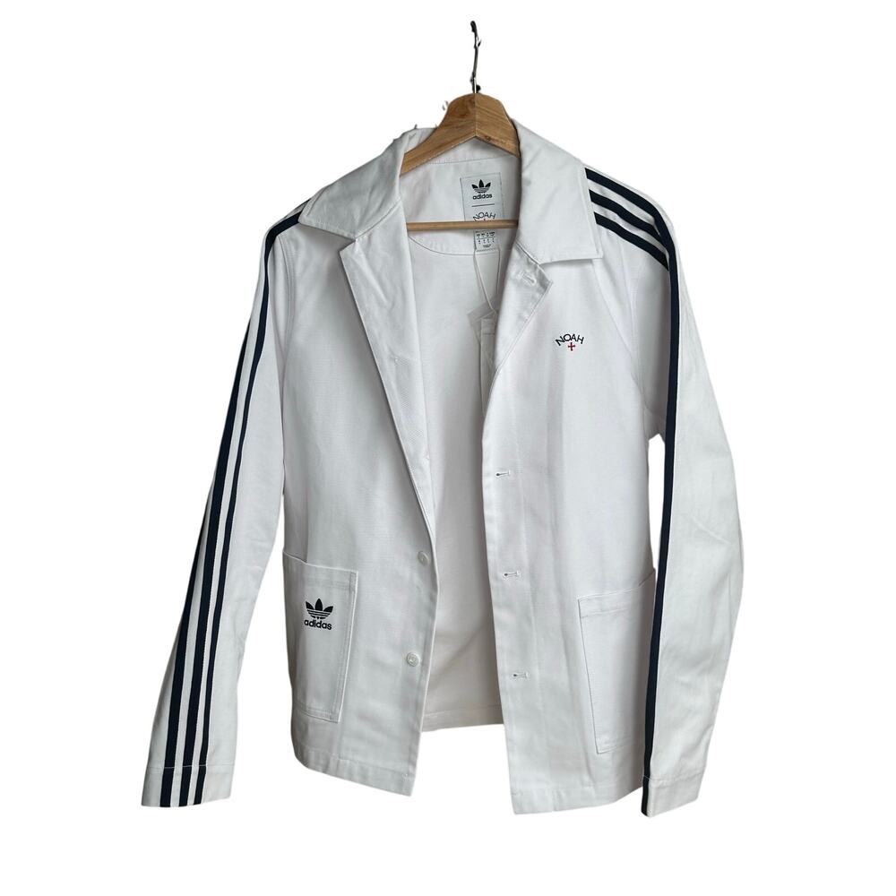 Adidas x Noah Mens Noah Painter Jacket White GS1391 – Size S – NWT - Picture 1 of 8